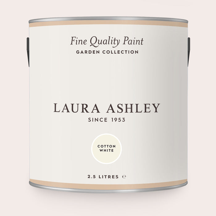 Laura Ashley Garden Paint - Cotton White - 2.5L