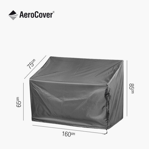 Outdoor Weatherproof Cover, Garden Bench Aerocover 160x75x65/85cm high (Due Back In 30/05/24)