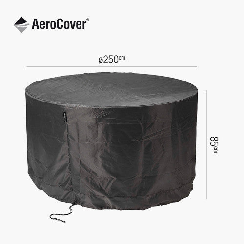 Outdoor Weatherproof Cover, Garden Furniture Set Aerocover Round 250 x 85cm high (Due Back In 06/06/24)
