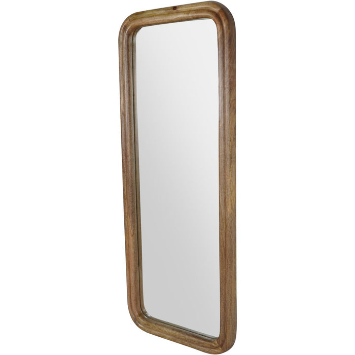 Leon Groove Edge Solid Wood Cheval Mirror 70 x 170cm