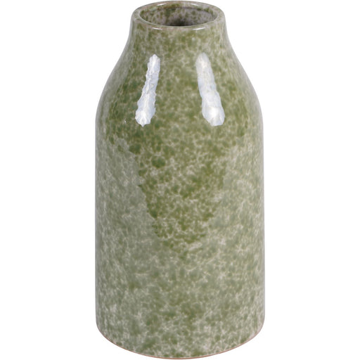 Laura Ashley Medium Vase,  Green Ceramic, Laneham, Stoneware