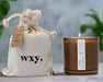 Wxy Scented Candle - Bamboo & Bergamot Oil - 12.3oz