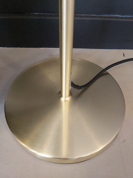 Henrietta Gold Metal 3 Light Floor Lamp
