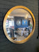 Evelyn Round Wall Mirror, Metal Frame, Luxury Gold Leaf, 91.5 cm