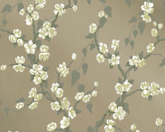 Little Greene Wallpaper - Sakura  Metal Lustre