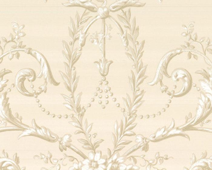 Little Greene Wallpaper - Versailles Dark Pearl