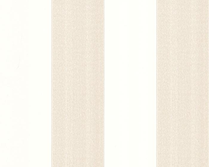 Little Greene Wallpaper - Broad Stripe Calcare