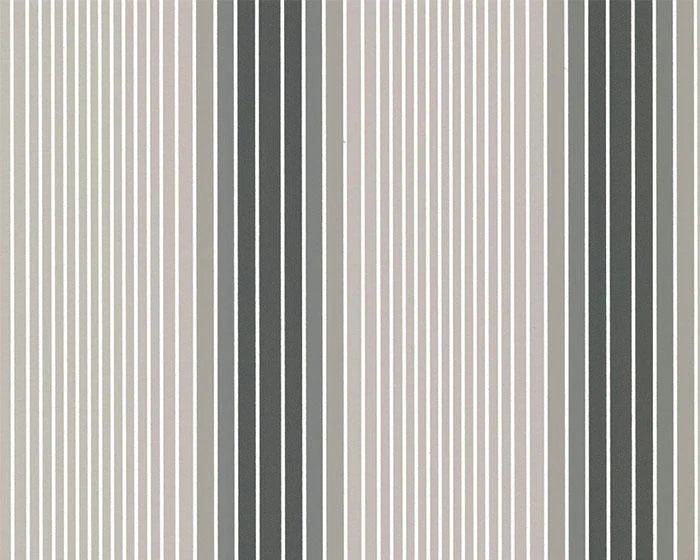Little Greene Wallpaper - Ombre Stripe Scree/Harbour