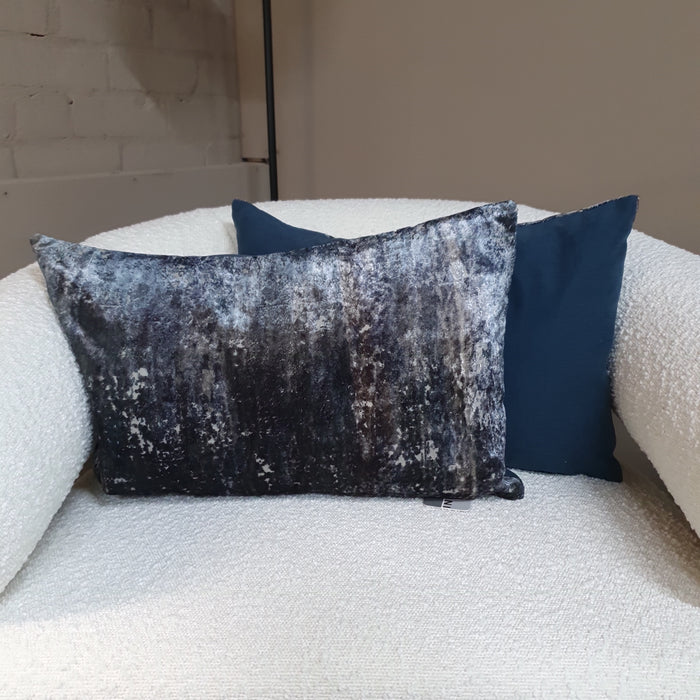 Brienne Chair & Sofa Cushion - Blue - 35 x 55cm