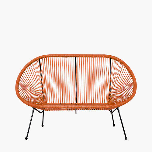 Fairfield Garden Furniture Lounge Set, Orange, 4 Piece