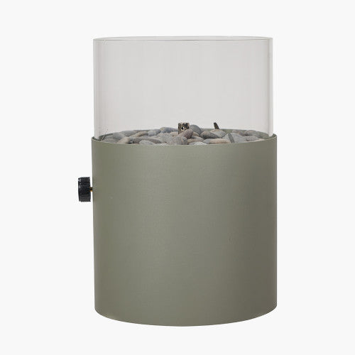 Cosiscoop Extra Large Olive Green Fire Lantern