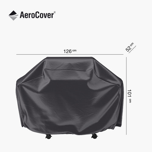 Outdoor Weatherproof Cover, Gas Barbecue Aerocover 126 x 52 x 101cm high
