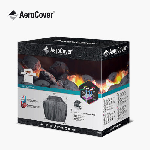 Outdoor Weatherproof Cover, Gas Barbecue Aerocover 135 x 52 x 101cm high