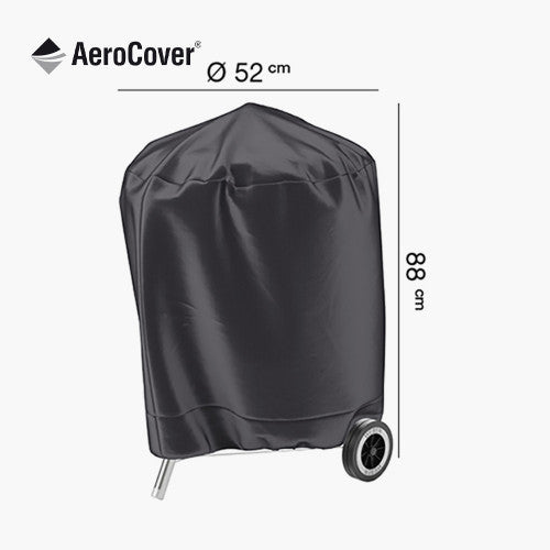 Outdoor Weatherproof Cover, Barbecue Kettle Aerocover Round 52 x 88cm high