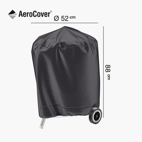 Outdoor Weatherproof Cover, Barbecue Kettle Aerocover Round 64 x 82cm high