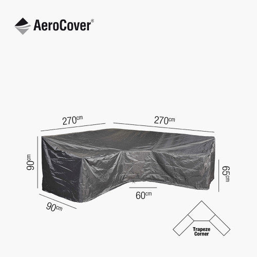 Outdoor Weatherproof Cover, Lounge Furniture Set Aerocover Trapeeze 270x270x90x65x90cm