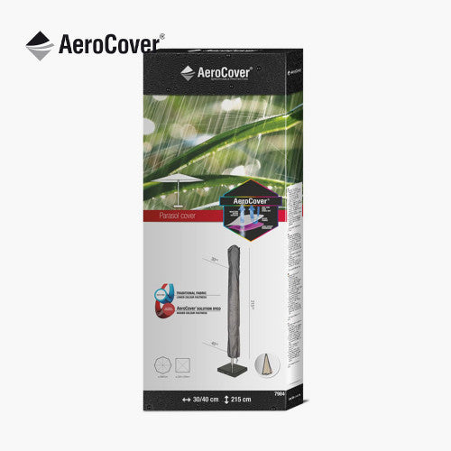 Outdoor Weatherproof Cover, Parasol, Aerocover 215 x 30/40cm