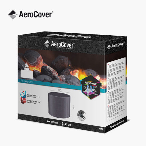 Outdoor Weatherproof Cover, Firetable Aerocover Round 65x45cm high