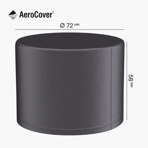 Outdoor Weatherproof Cover, Firetable Aerocover Round 72x58cm high