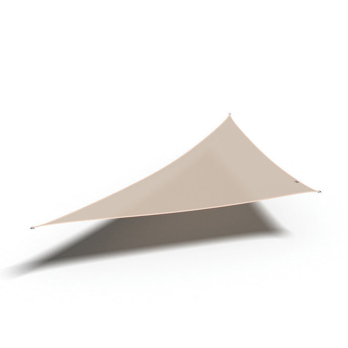 4m 90 Degree Triangle Sun Shade Sail, Off-White