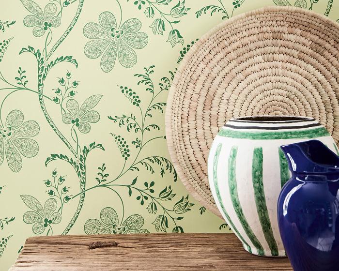 Little Greene Wallpaper - Bedford Square Porcelain