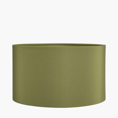 Petra Sage Poly Cotton Cylinder Drum Shade