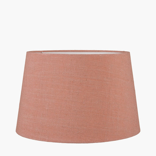 Milos Apricot Linen Tapered Shade 
