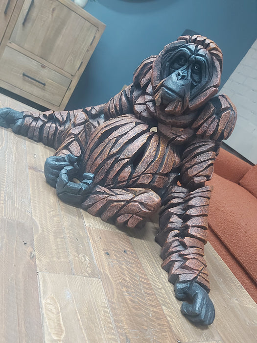 Sitting Orangutan Sculpture