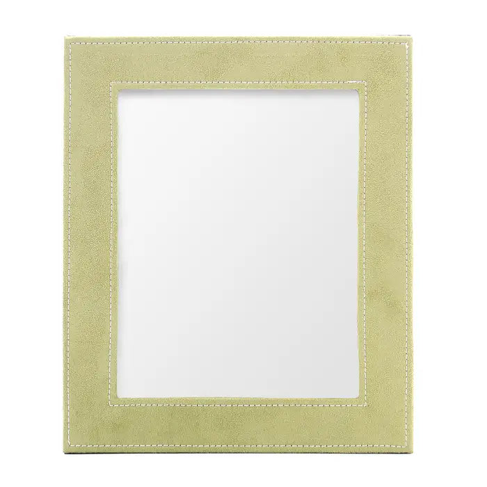 Light Green Faux Suede Photo Frame