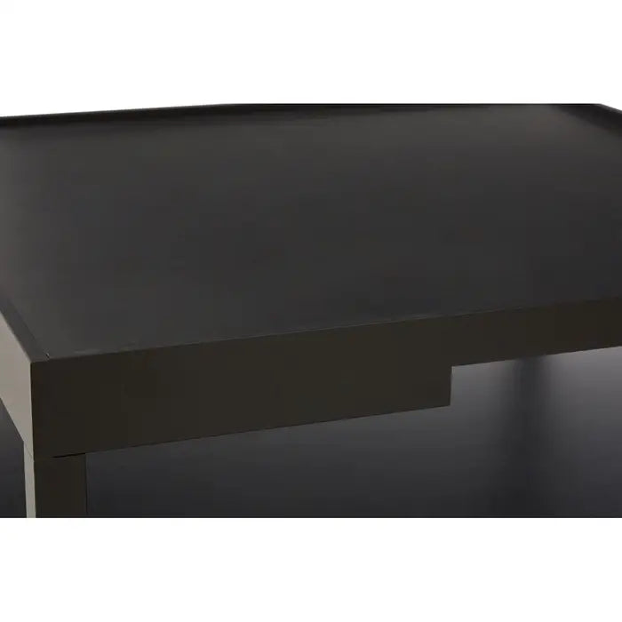 Osaka Coffee Table, Wooden Black, 2 Tiers
