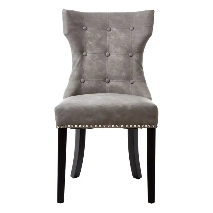 Daxton Grey Velvet Dining Chair