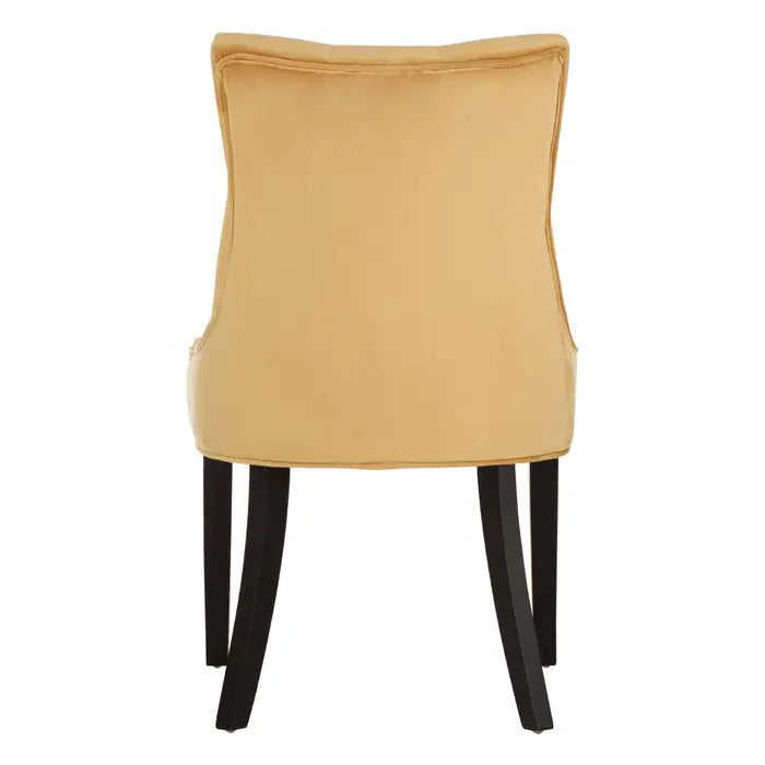 Daxton Beige Velvet Dining Chair