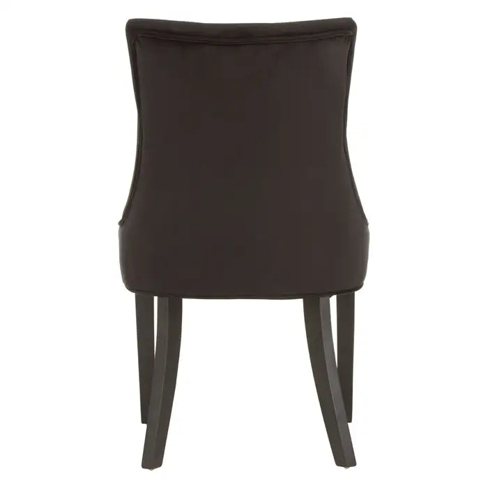 Daxton Black Velvet Dining Chair