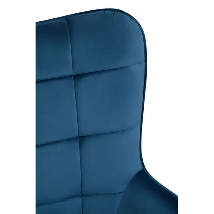 Stockholm Blue Velvet Chair / Accent Chair