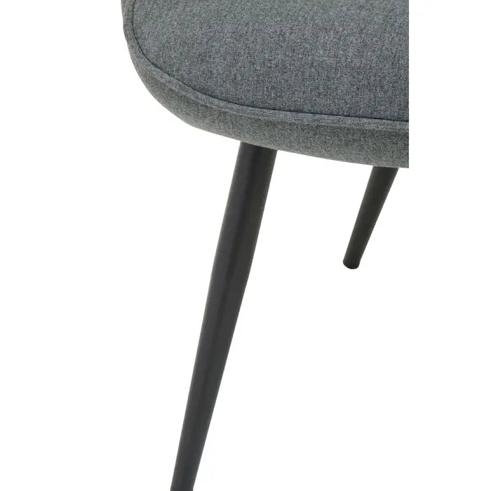 Stockholm Grey Fabric Armchair / Accent Chair
