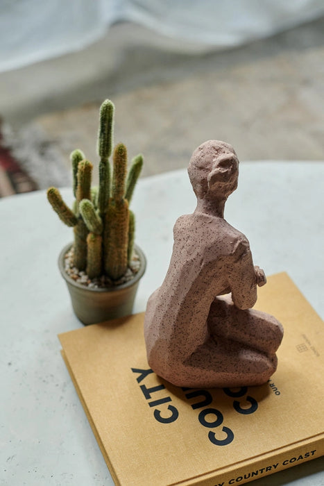 Xenia Female Sculpture, Terracotta, Stoneware