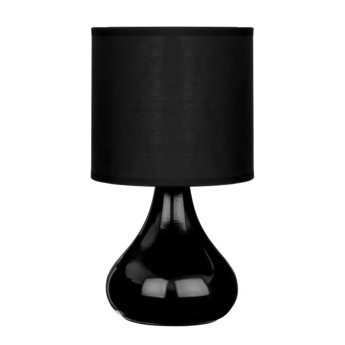 Bulbus Black Ceramic Table Lamp