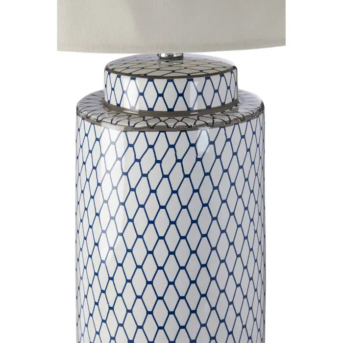 Sorino Ceramic Table Lamp And Cream Shade
