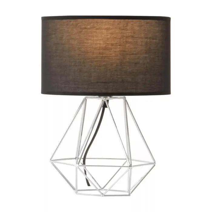 Wyra Black And Gold Finish Table light