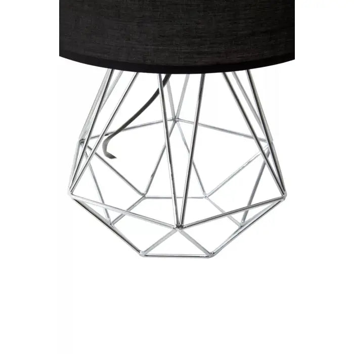 Wyra Black And Gold Finish Table light