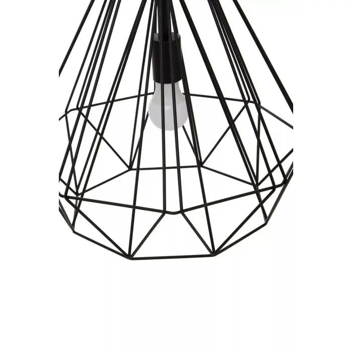 Wyra Black Conical Pendant light
