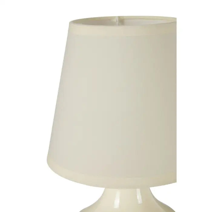 Cream Ceramic Table Lamps with EU Plug