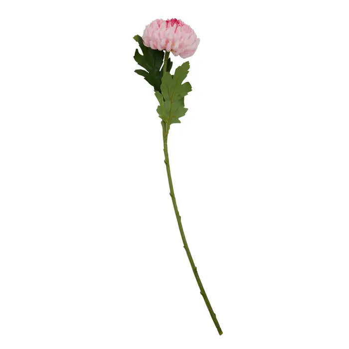 Artificial Fiori 84cm Chrysanthemum Stem Pink Flower