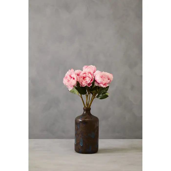 Artificial Fiori 65cm Peony Stem Pink Flower