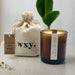 Wxy Scented Candle - Bamboo & Bergamot Oil - 5oz