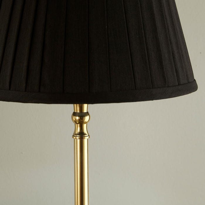 Claudius Gold Metal Stick Table Lamp (Due Back In 20/05/24)