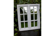 White Window Garden Mirror - 58 x 50 cm - Decor Interiors