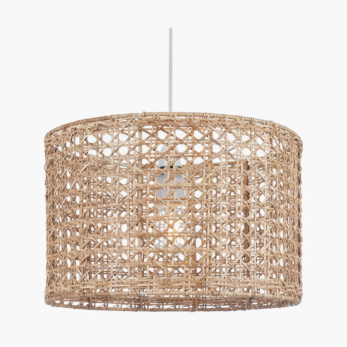 Dauphine Natural French Cane Shade