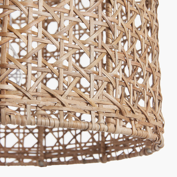 Dauphine Natural French Cane Shade