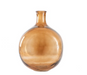 Burwell Bottle Vase, Glass Brown 